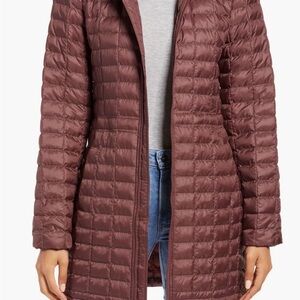 The North Face ThermoBall Eco Hooded Parka Women's Puffer Jacket - Marron Purple